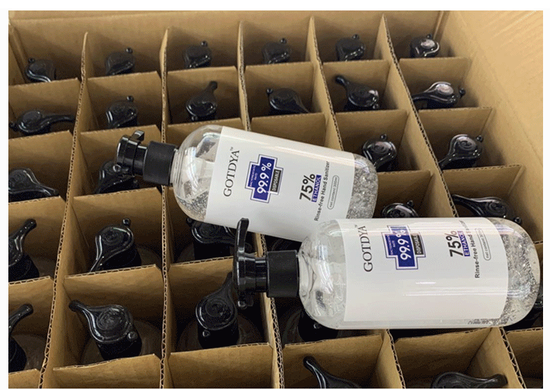 300ml Rinse-free Hand Sanitizer 75% Alcohol In Stock - HS008