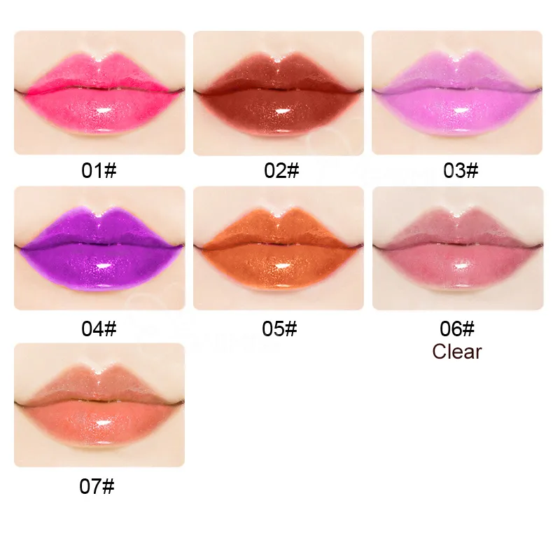 Private label Shiny sheer lip gloss with shimmer - LG0367
