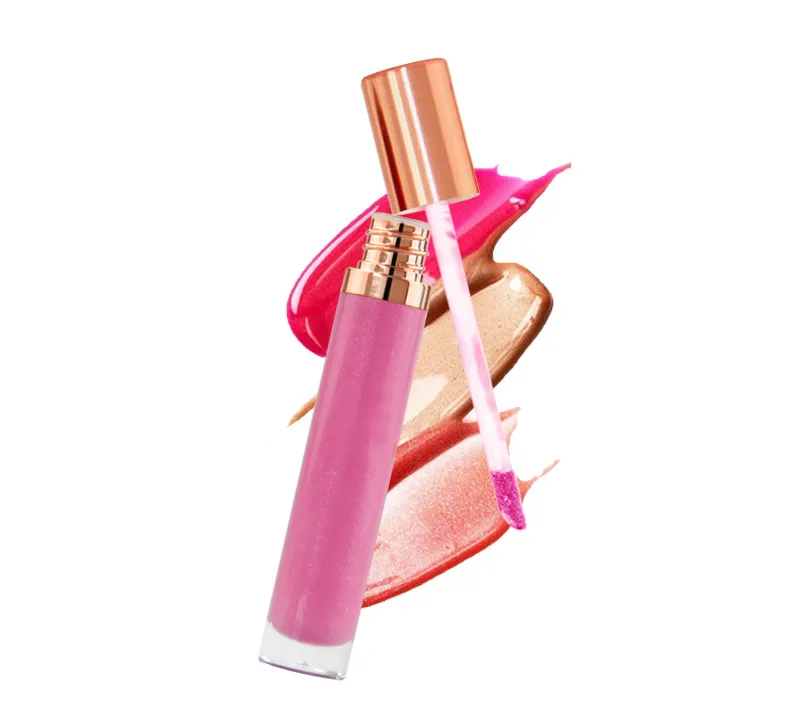 Private label Shiny sheer lip gloss with shimmer - LG0367