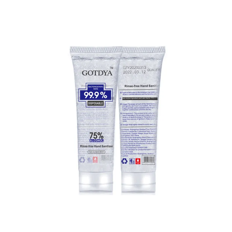 In stock 80ml Hand Sanitizer Gel - HS009