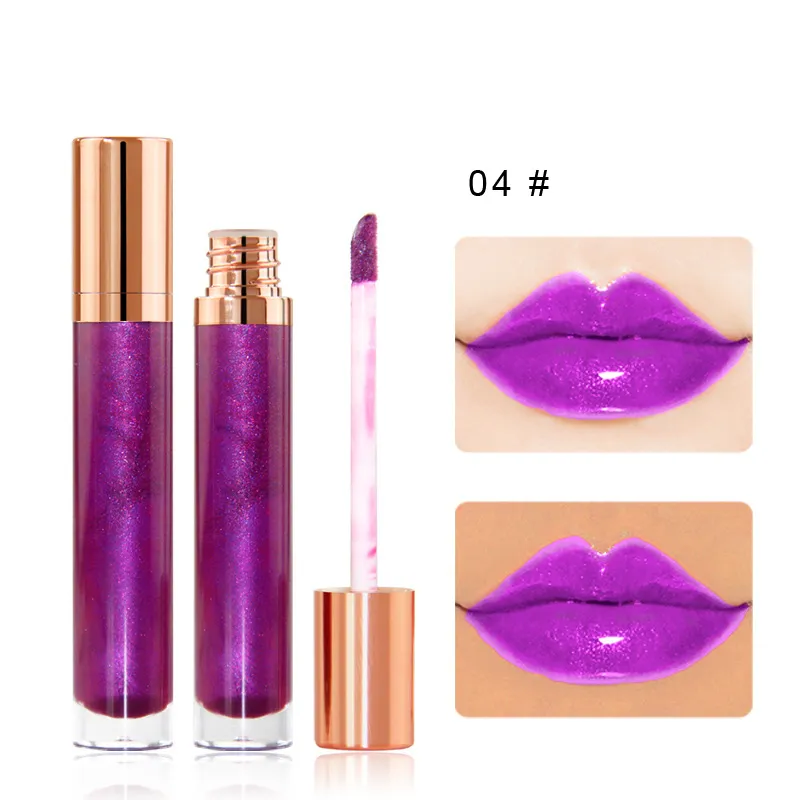 Private label Shiny sheer lip gloss with shimmer - LG0367