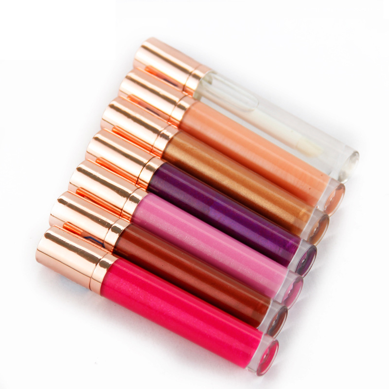In stock Shiny sheer lip gloss with shimmer private label -  LG0367