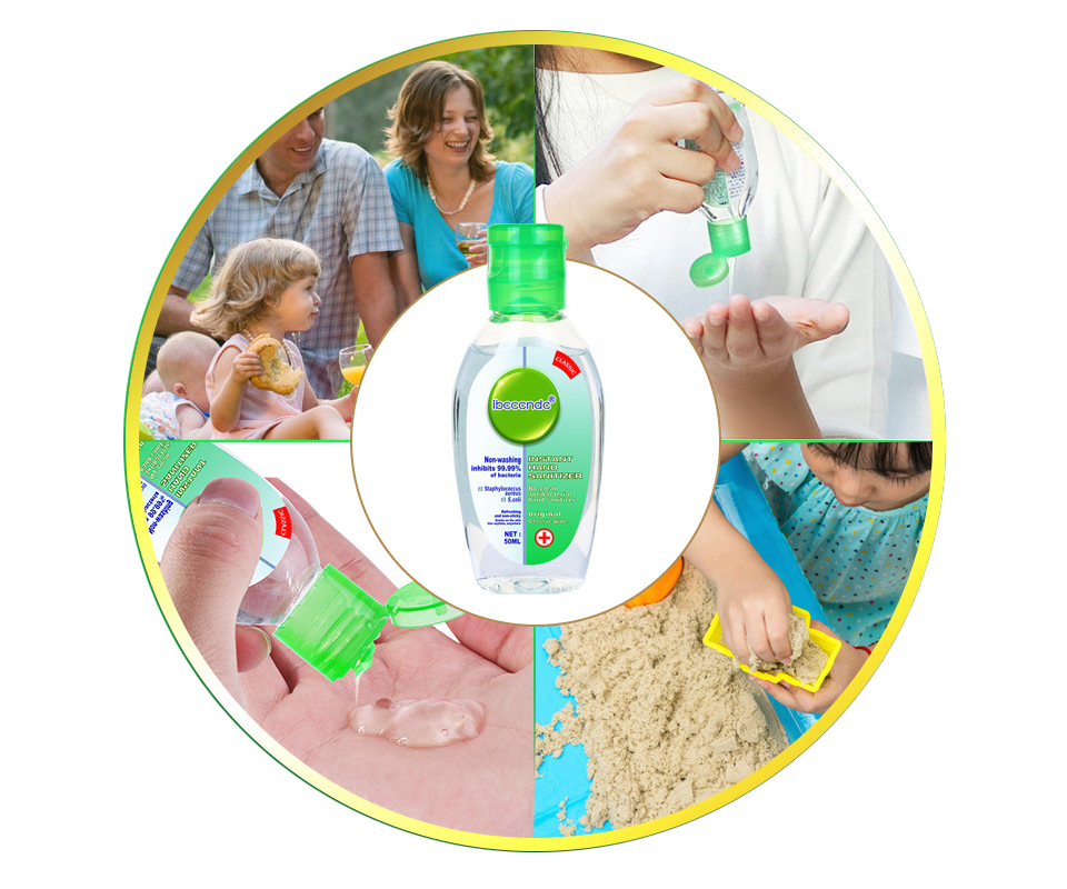 50ml Hand Sanitizer Gel Non-washing In Stock - HS007 50ml Hand Sanitizer Gel Non-washing In Stock - HS007