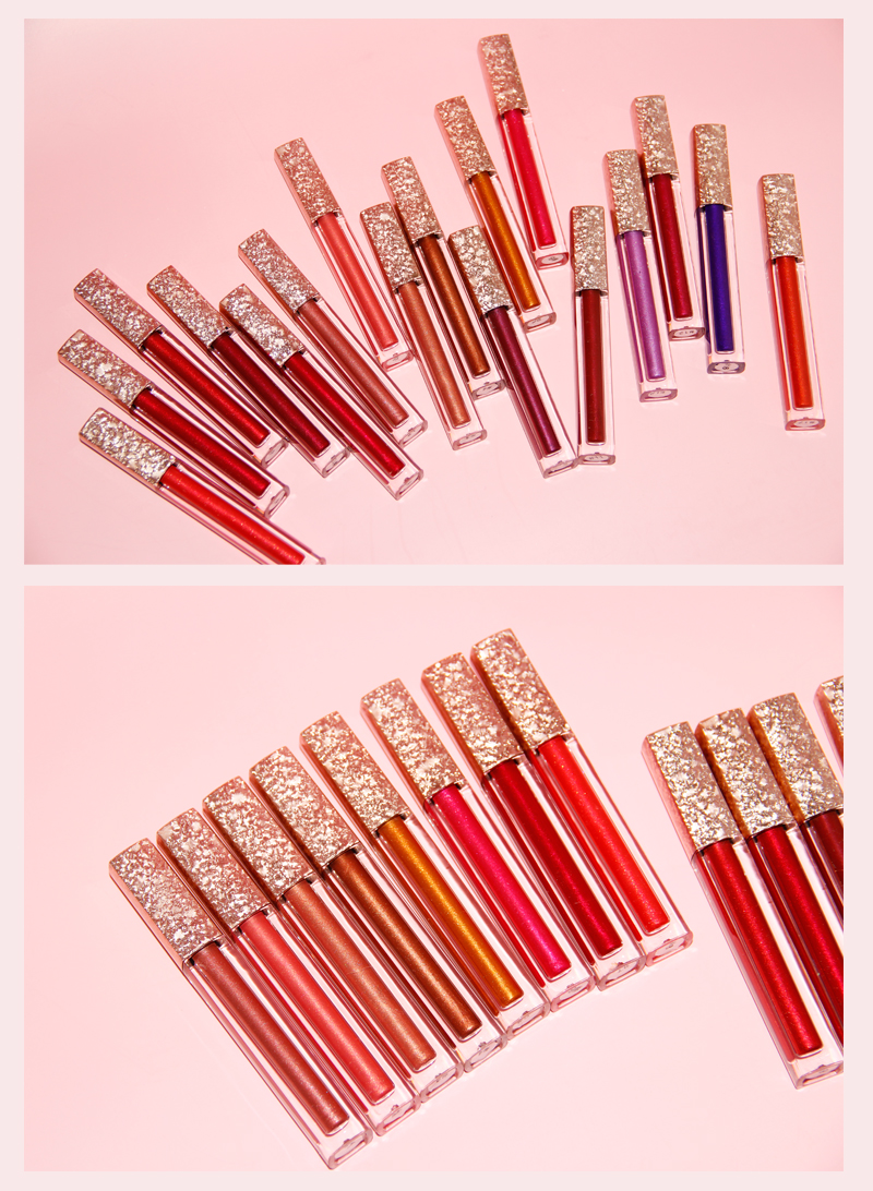 Metallic Lip Gloss private label with small MOQ