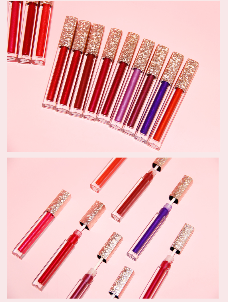 Metallic Lip Gloss private label with small MOQ