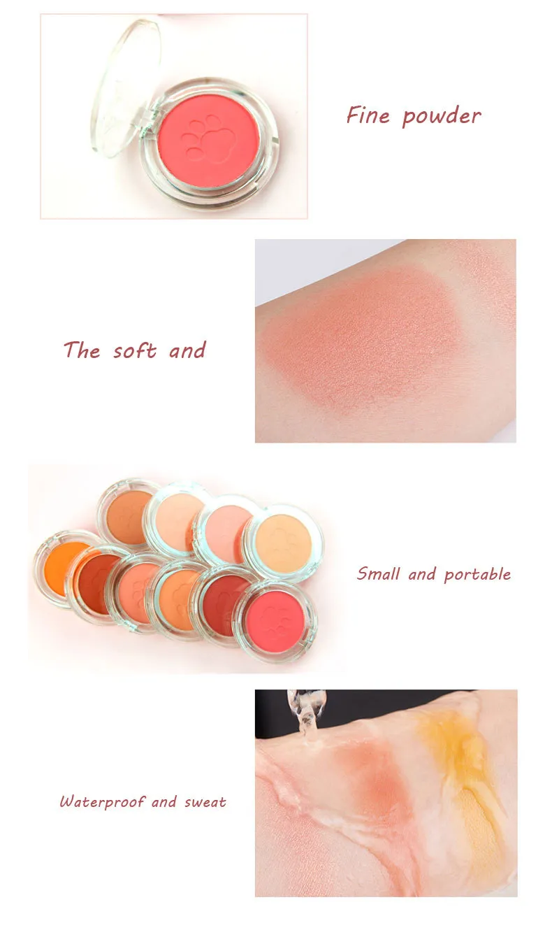 Blusher Private Label with small MOQ - BL001