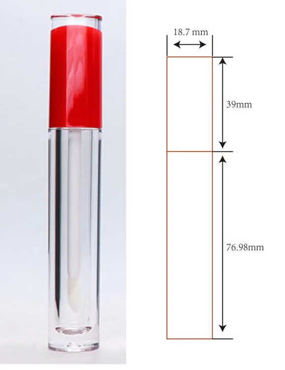 Private label lip gloss / Liquid lipstick packaging - ST001