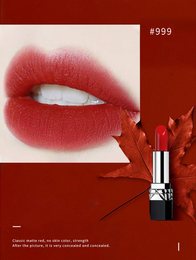 Private label velvet matte lipstick