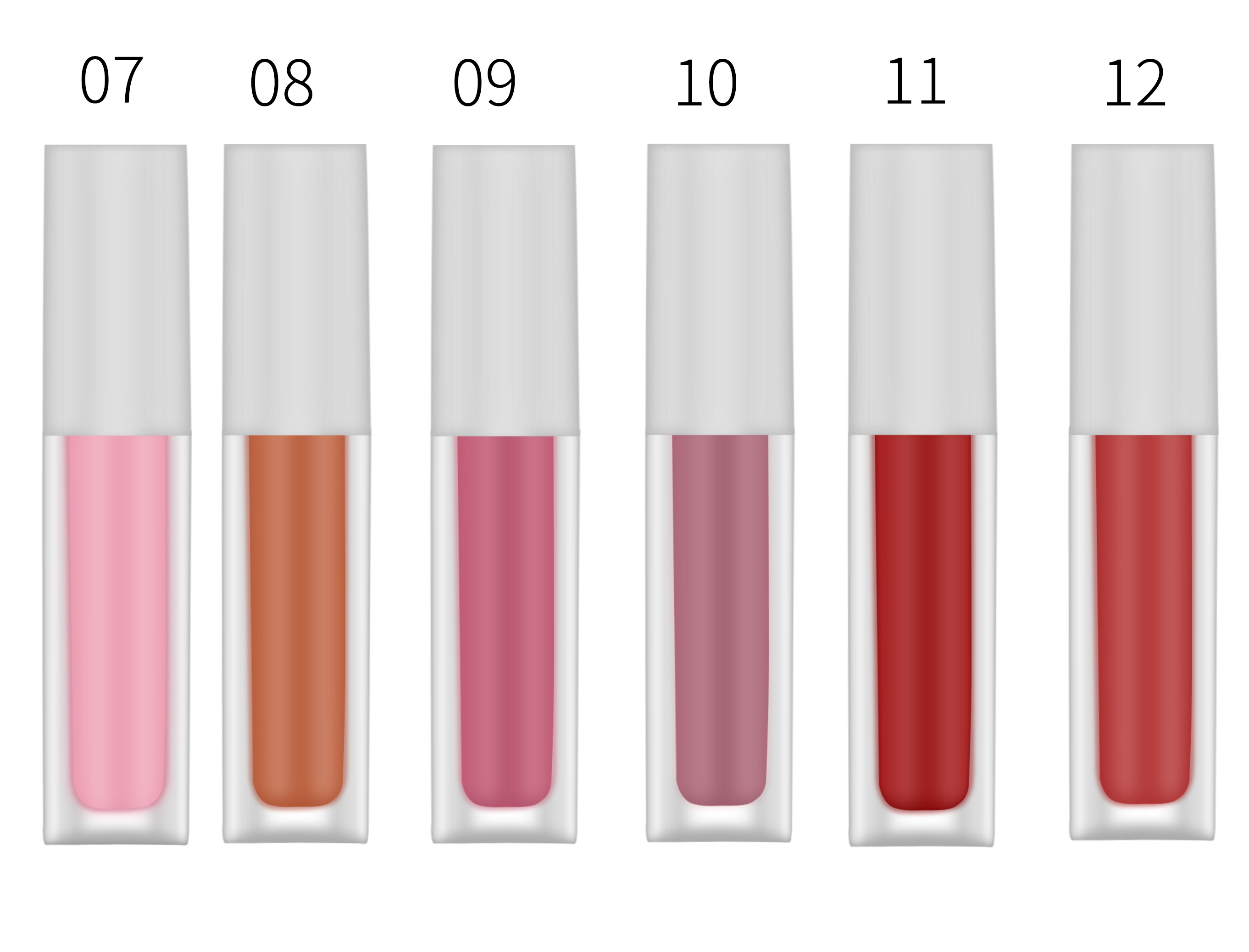 Velvet Matte Long-Wear Liquid Lipstick Private Label- LG0381 Velvet Matte Long-Wear Liquid Lipstick Private Label- LG0381