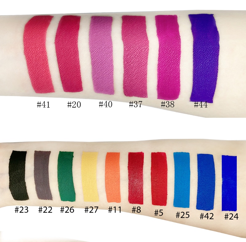 Private label liquid lipstick matte texture