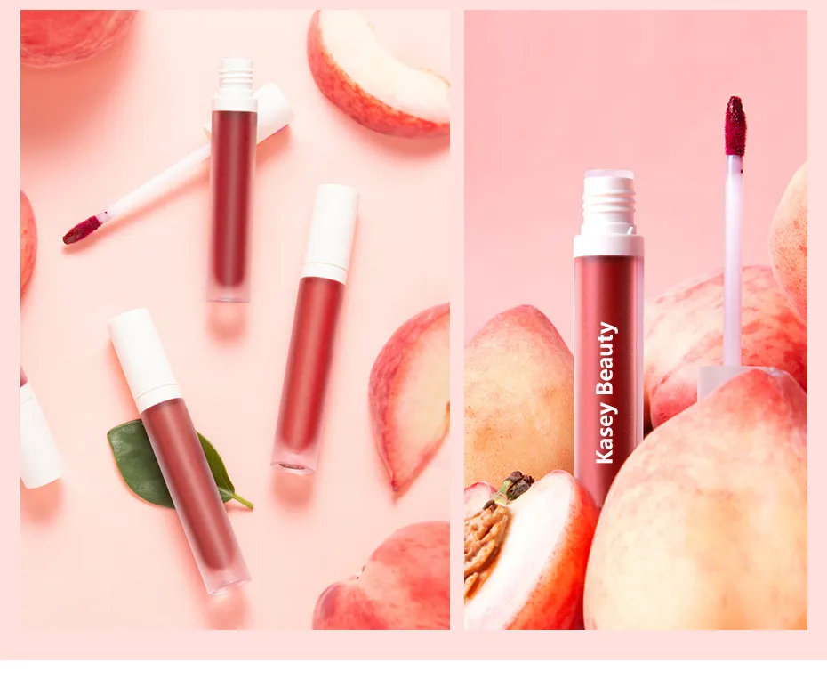 Velvet matte texture liquid lipstick Private label | LG0393