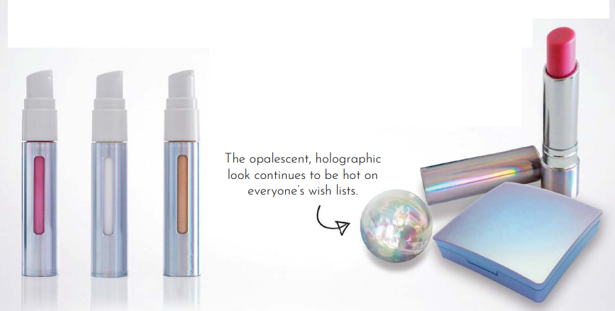 Private label cosmetics - Holographic Packaging