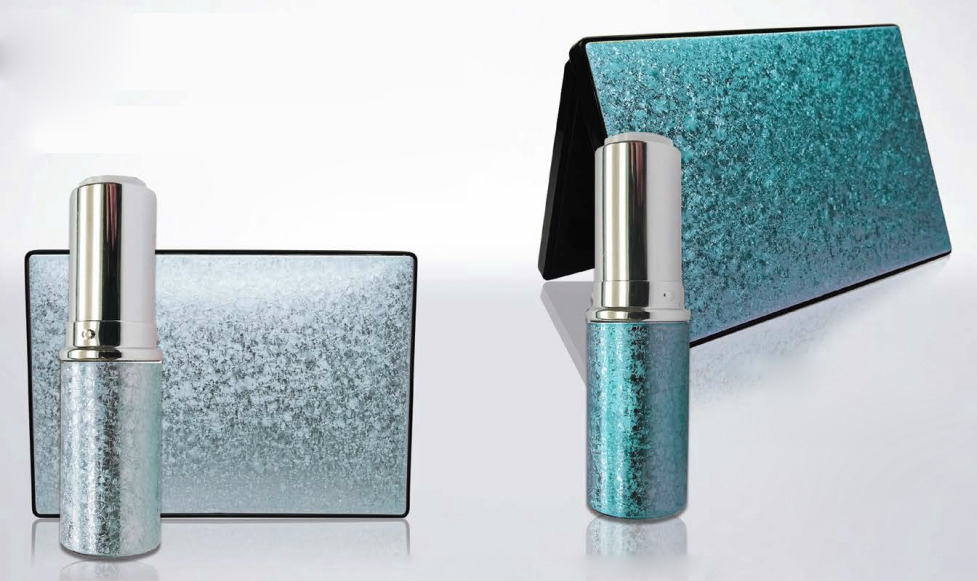 Private label cosmetics - Ice Metallization packaging