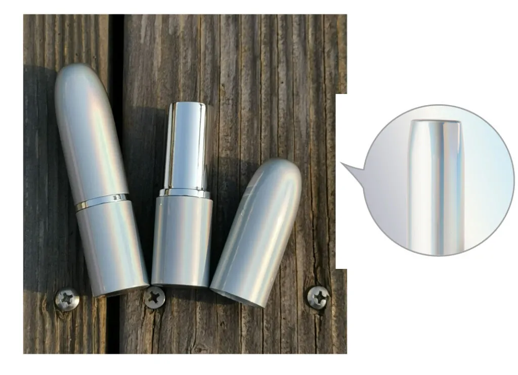 Différents types de finitions d'emballage de tubes et de poudres / revêtements / décoration