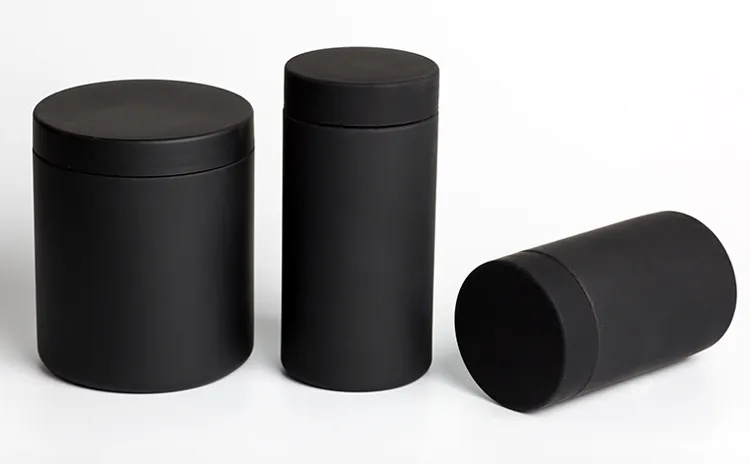Différents types de finitions d'emballage de tubes et de poudres / revêtements / décoration