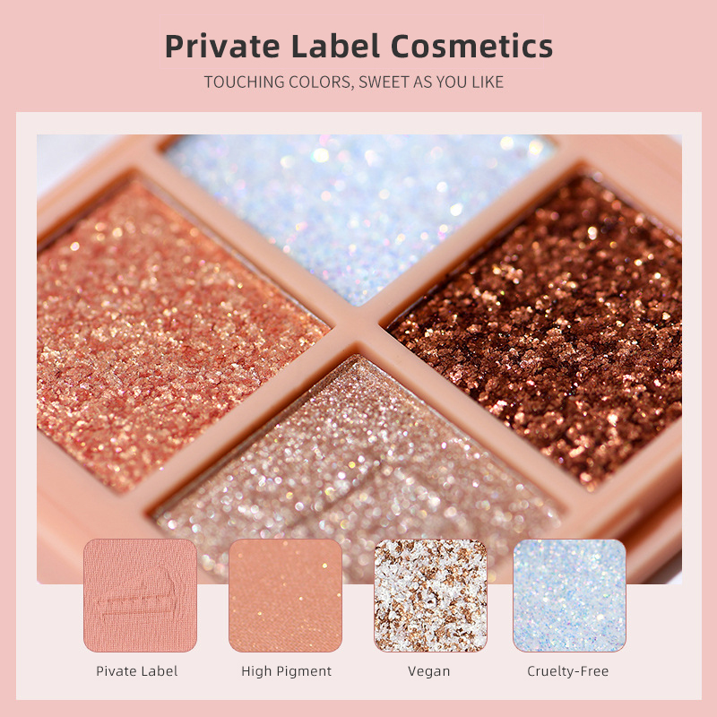 Private label eyeshadow palette