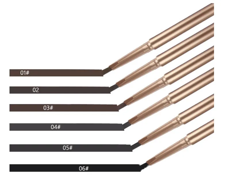 Private label Auto Eyebrow Pencil With Brush - EL0131