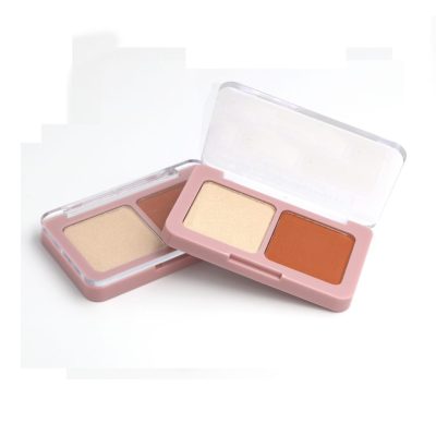 Private label cosmetics blusher palette