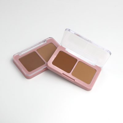 Private label cosmetics 2 color bronzer palette Private label cosmetics 2 color bronzer palette