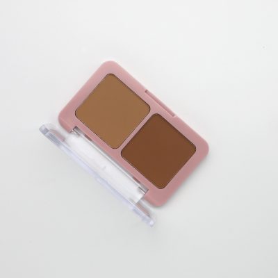 Private label cosmetics 2 color bronzer palette Private label cosmetics 2 color bronzer palette