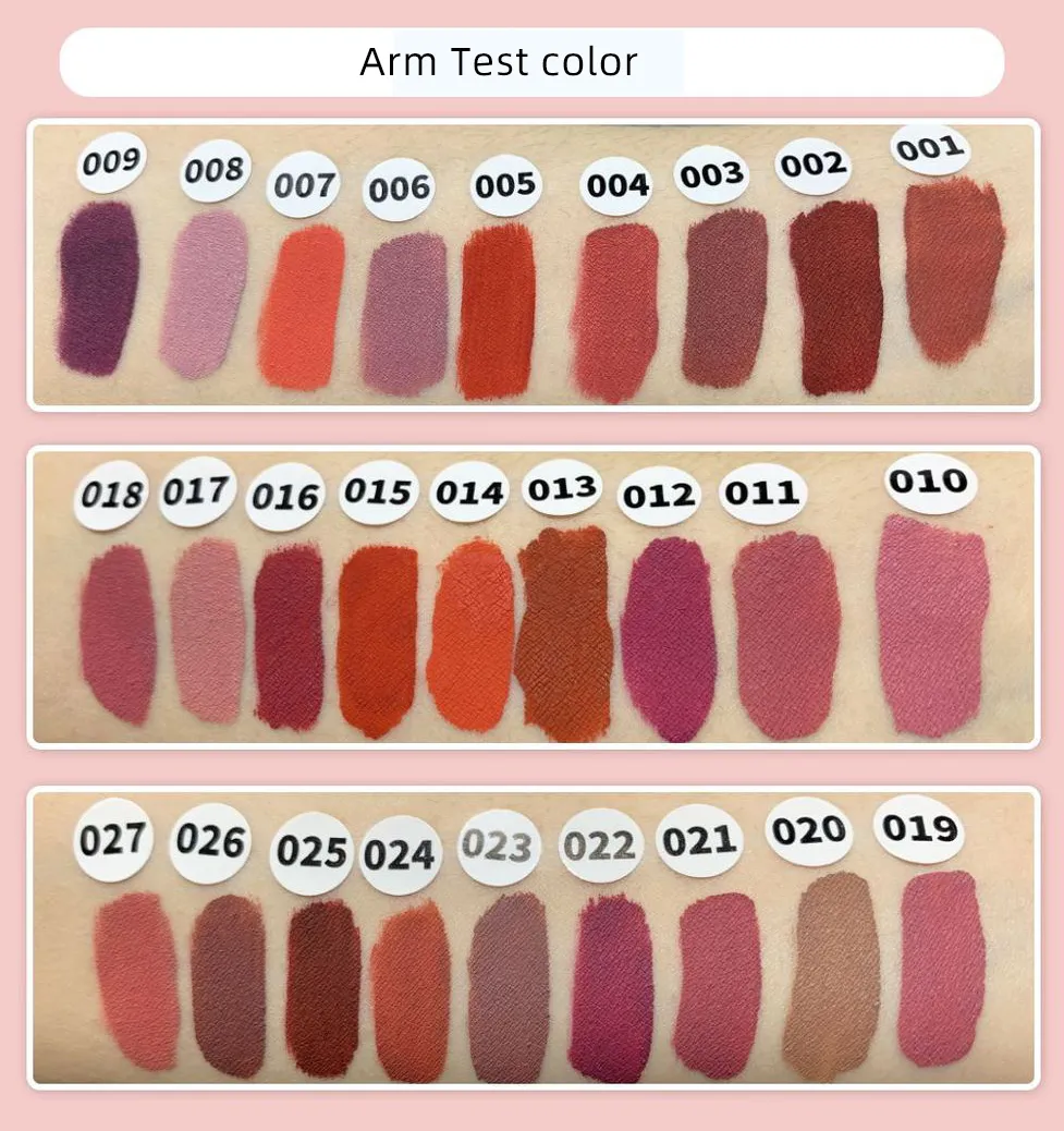 27 Colors of Long-lasting Matte Liquid Lipstick  - LG0397