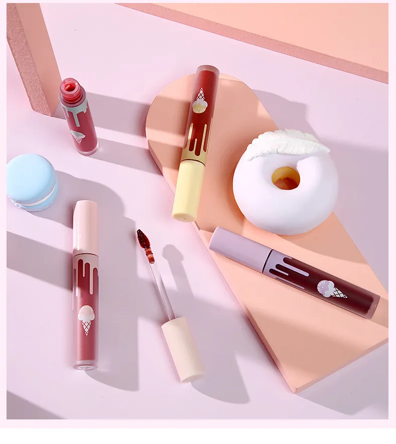 Design de gotejamento Marca própria de brilho labial - LG0400