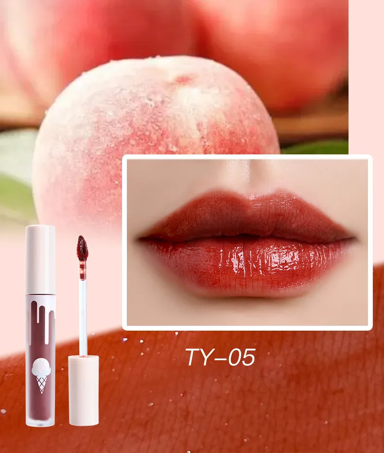 Design de gotejamento Marca própria de brilho labial - LG0400