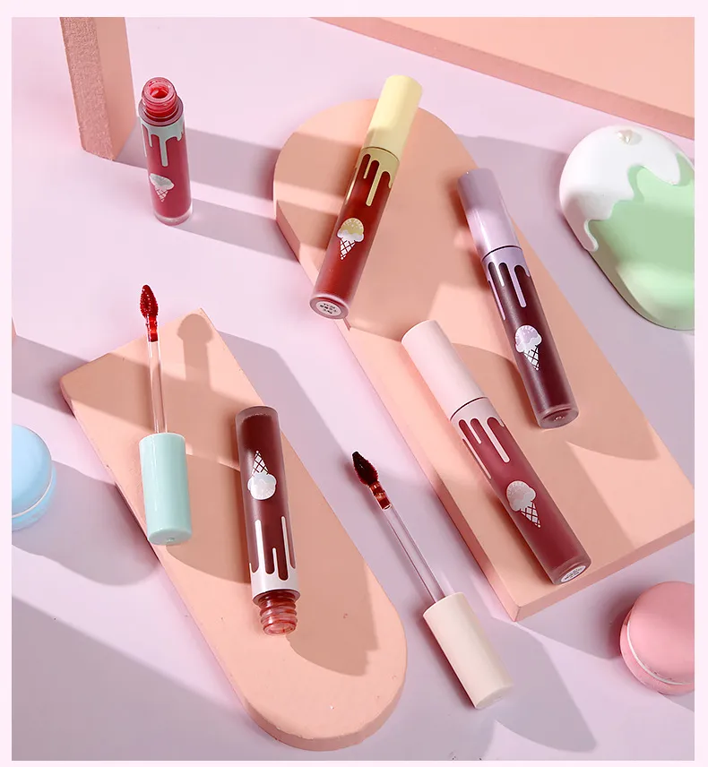 Design de gotejamento Marca própria de brilho labial - LG0400