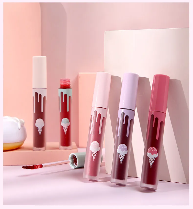 Design de gotejamento Marca própria de brilho labial - LG0400