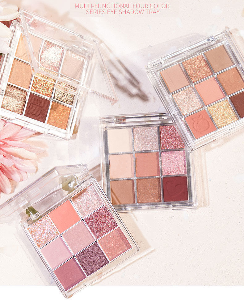 لوحة ظلال العيون 9 ألوان جديدة تسمية خاصة | ES0622 New 9 Colors Eyeshadow Palette Private label | ES0622