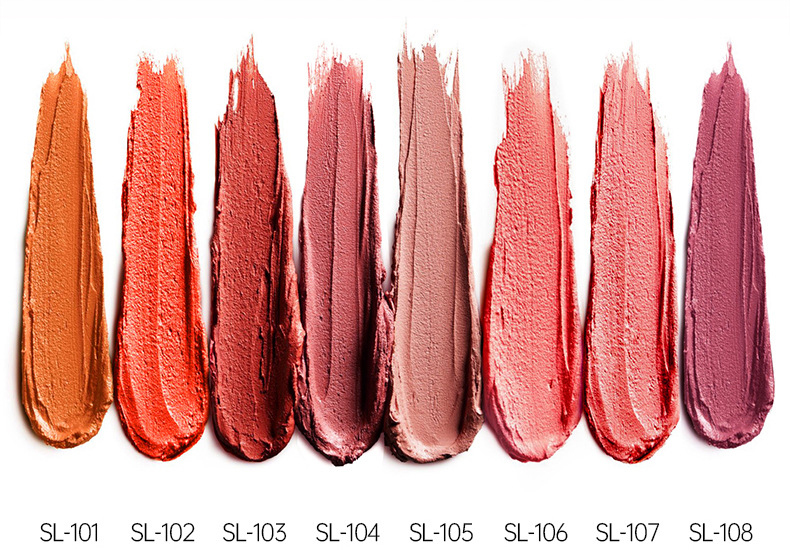 Square tube -Matte Velvet Lipstick | LS0683