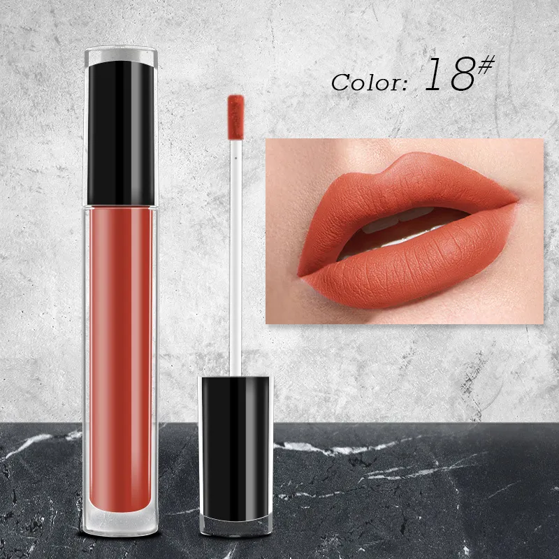 MATTE Private Label Waterproof Liquid Lipstick with 45 Colors - LG0416
