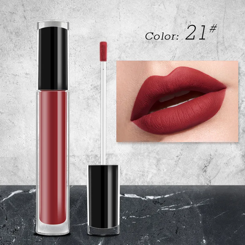 MATTE Private Label Waterproof Liquid Lipstick with 45 Colors - LG0416
