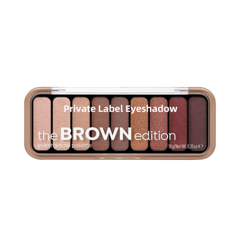 Private label cosmetics EYESHADOW PALETTE