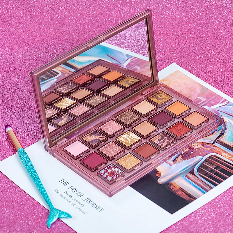 Crie sua própria paleta de sombras de design - embalagem de 18 cores | ES0630
