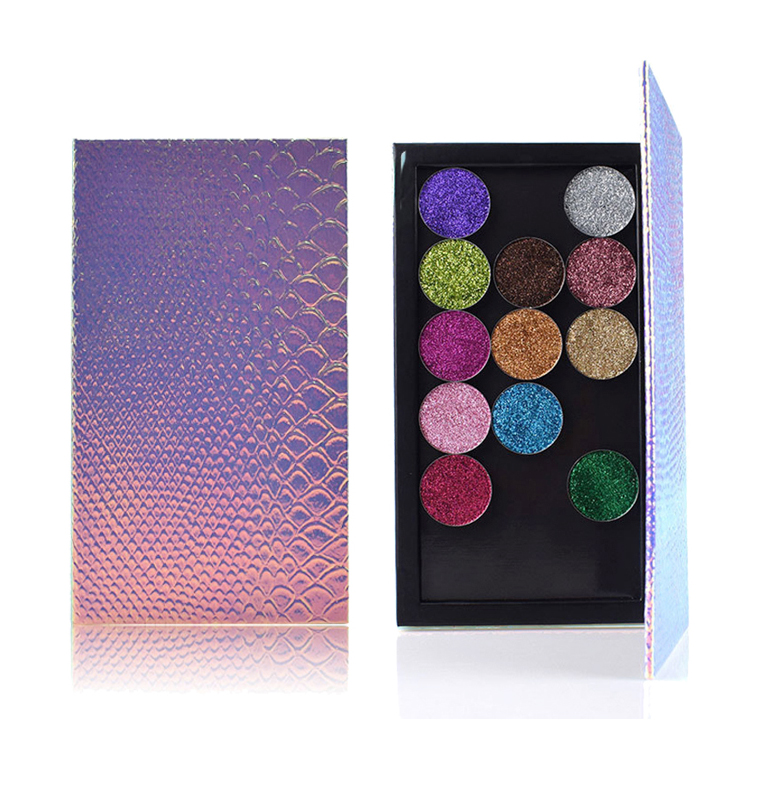 High Quality Magnetic Mermaid Packaging Eyeshadow Palette | ES0628