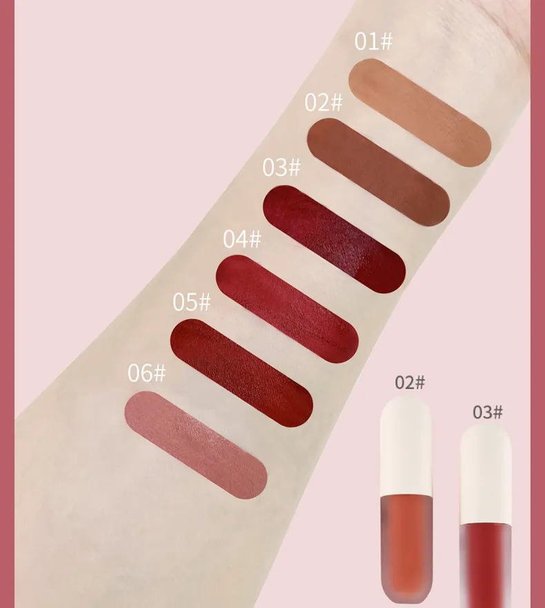 Private Label Matte Lipgloss Velvet Texture - LG0417