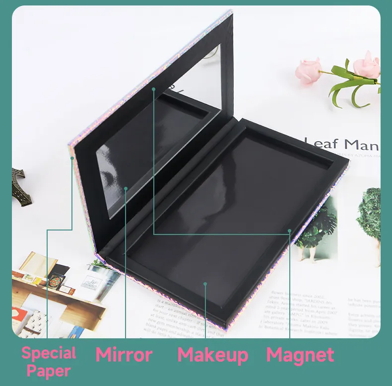 High Quality Magnetic Mermaid Packaging Eyeshadow Palette | ES0628