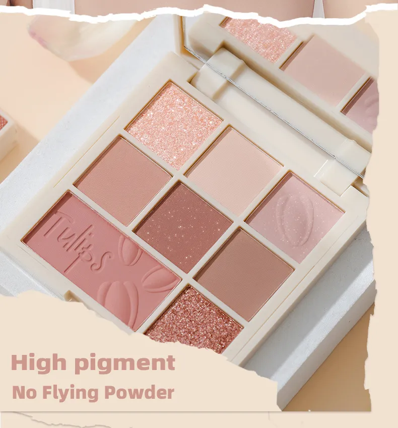 New luxury private label 8 color eyeshadow palette | ES0626