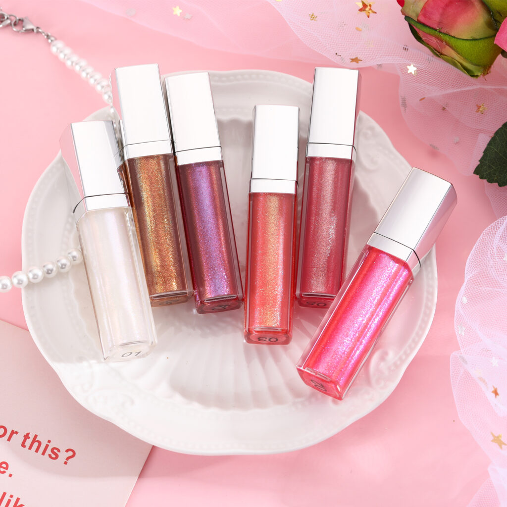 Luxury High Shine ＆ Glitter Lip Gloss Private Label