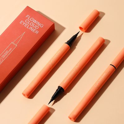 Label pribadi Eyeliner Cair Tahan Air - Formula Vegan Hitam Label pribadi Eyeliner Cair Tahan Air - Formula Vegan Hitam