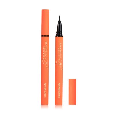 Label pribadi Eyeliner Cair Tahan Air - Formula Vegan Hitam Label pribadi Eyeliner Cair Tahan Air - Formula Vegan Hitam