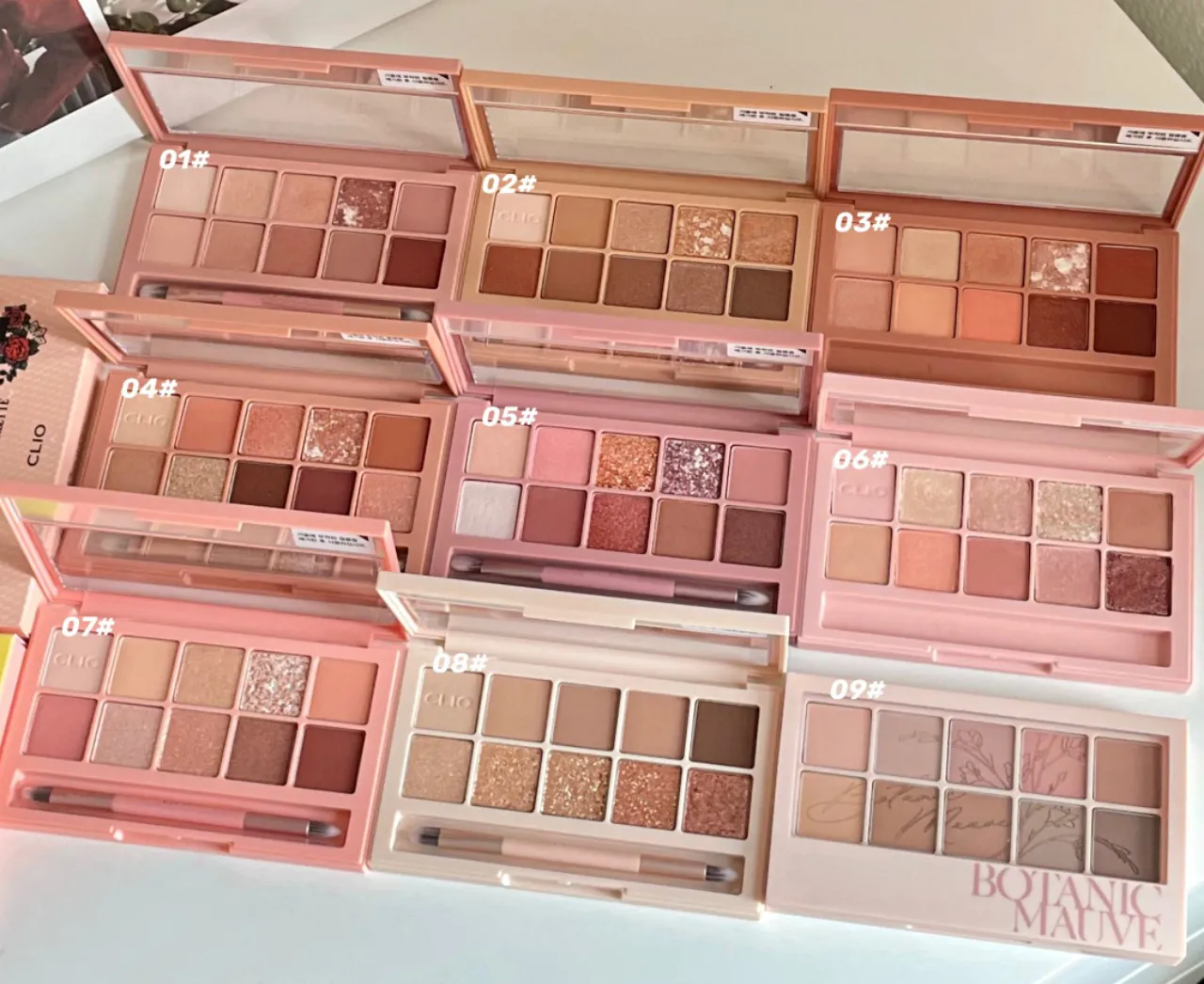 Make your own cosmetics - 10 Colors Eyeshadow Palette | ES0631