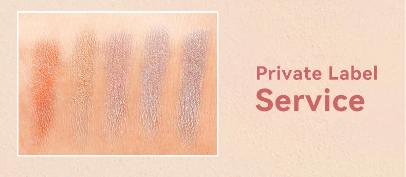 Wholesale Private label highly pigment baked eyeshadow palette - ES0634