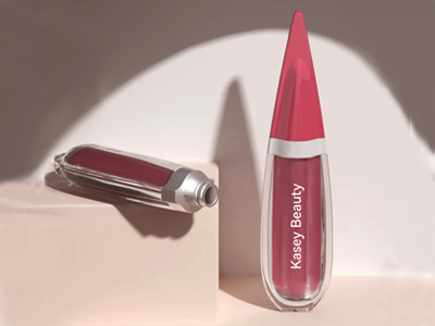 Mais recente embalagem em forma de gota de água brilho labial de longa duração – LG0438