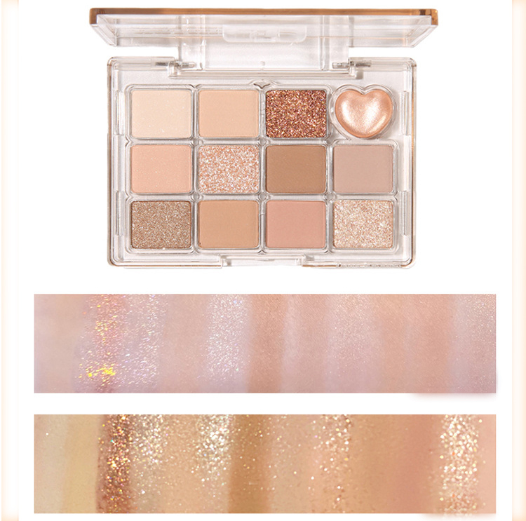 Personalized 12 colors eyeshadow palette | ES0632