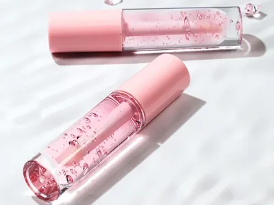 Rosa Lipgloss-Eigenmarke – LG0455