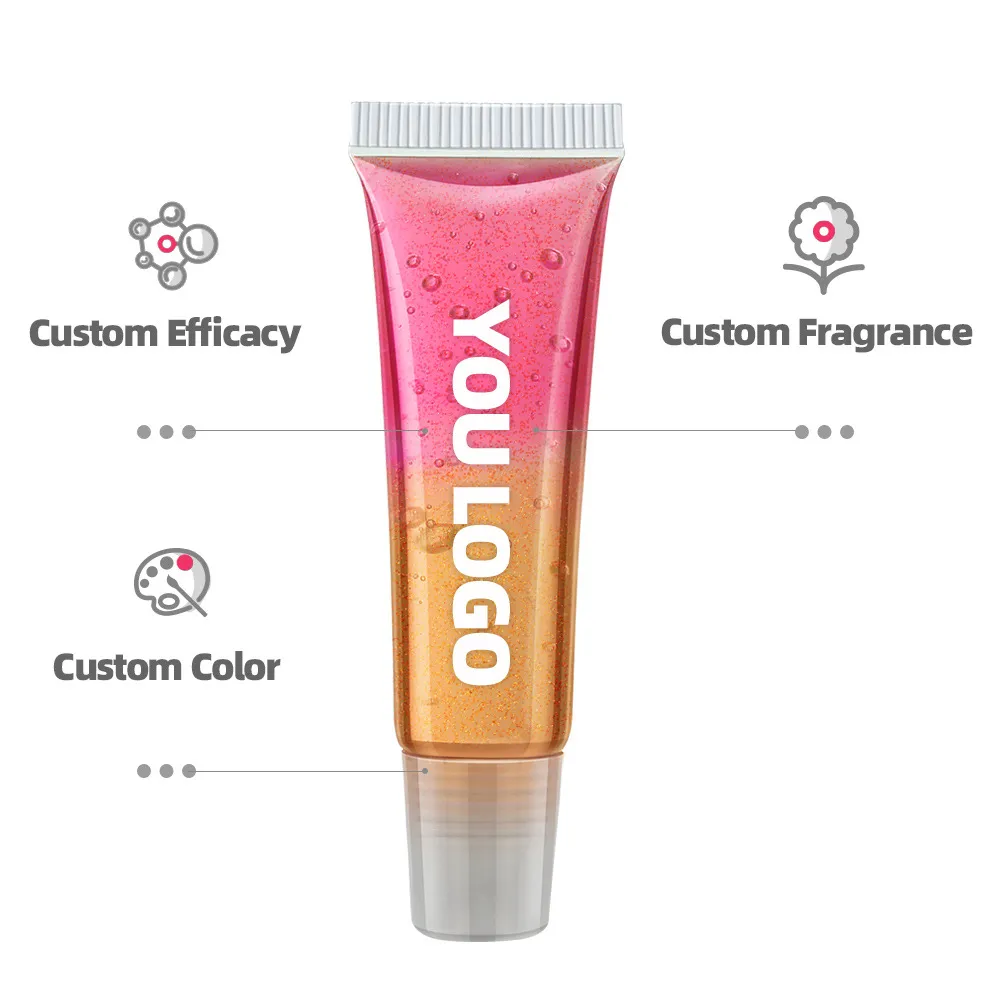 Private label double layer lip gloss 10 ml - LG0453