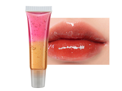 Brilho labial dupla camada marca própria 10 ml – LG0453