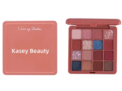 Custom eyeshadow palette manufacturers -16 colors eyeshadow | ES0633